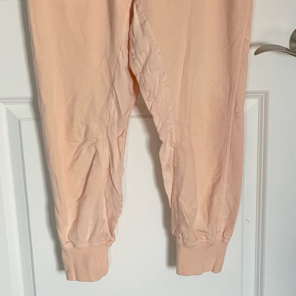 Young Fabulous & Broke Odin Peach Color High Rise Jogger Pants 35220 - Picture 6 of 14
